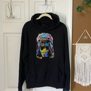 WRLDINVSN Jesus Hoodie // Size M